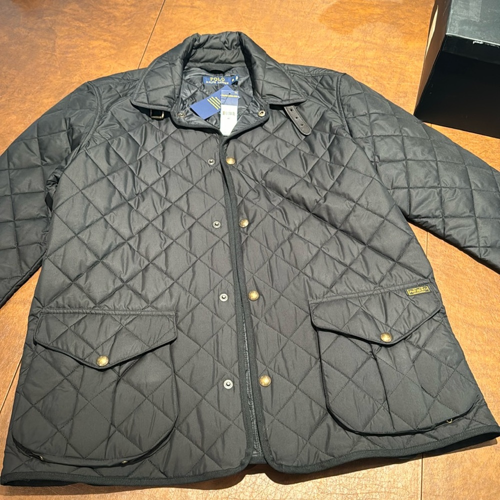RALPH LAUREN QUILTED FALL JACKET-NEW W TAGS